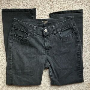 Riders by Lee Women's Black Flare Jeans